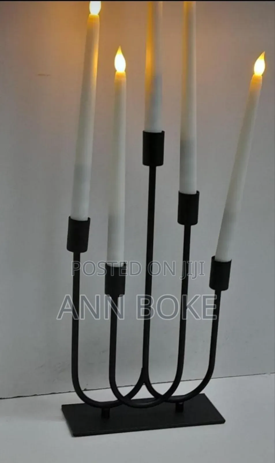 *Classic 5 in 1 Metallic Candle Holder Available*