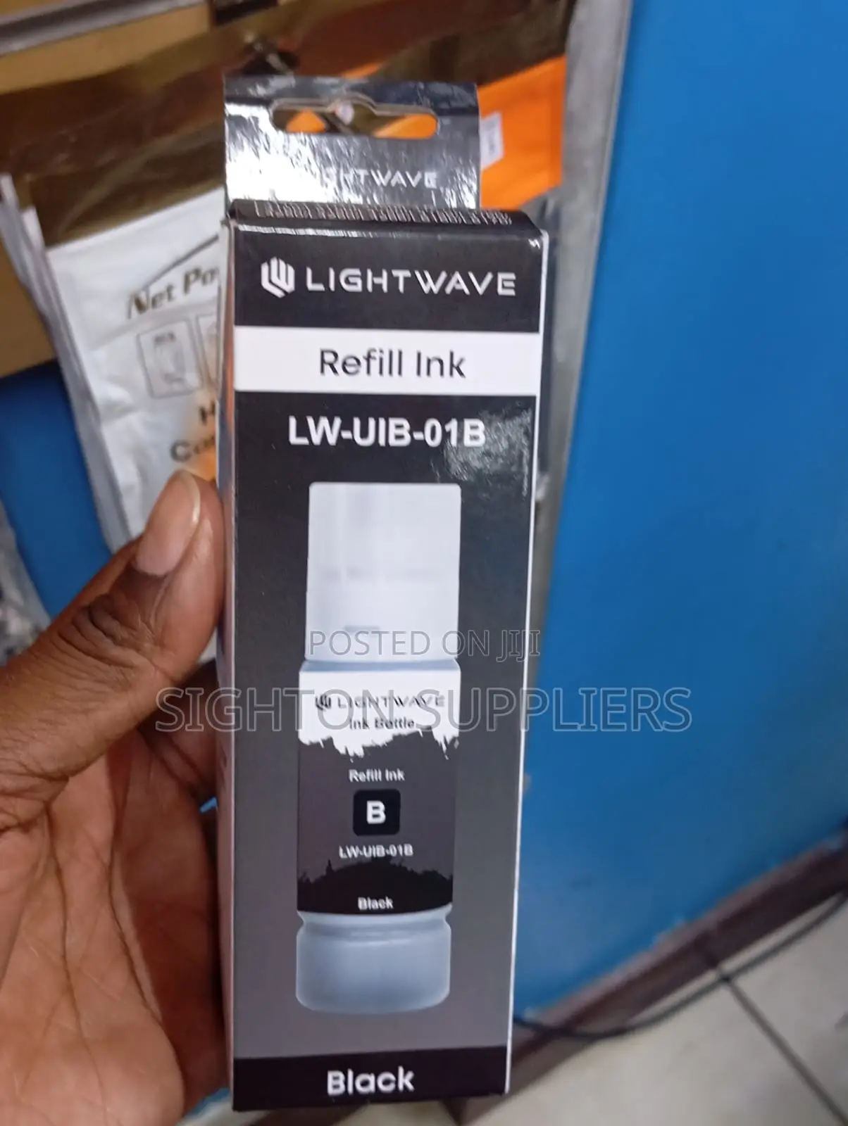 Lightwave Refill Ink Black 01b