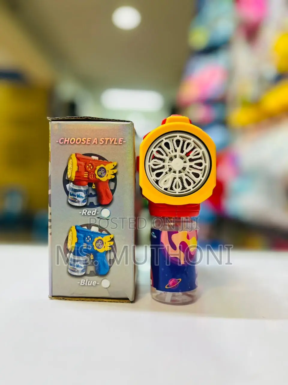 Cartoon Themed Bubble Gun