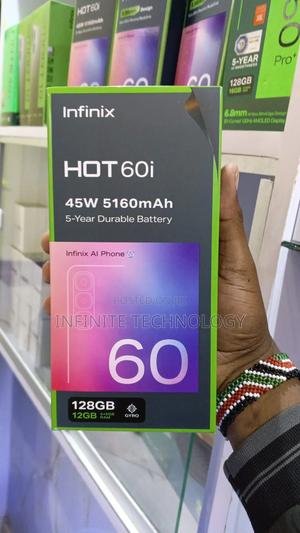 New Infinix Hot 60i 128 GB Black - main view