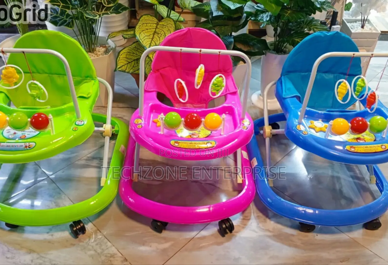 Unique Foldable Baby Walker With Wheels, Music 