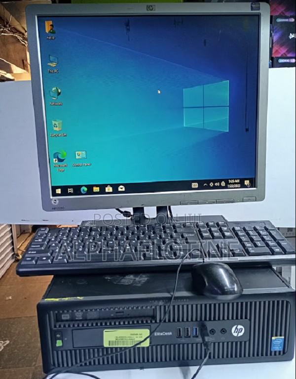 Desktop Computer HP EliteDesk 800 8GB Intel Core I5 HDD+SSD 500GB - thumbnail 3