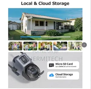 Solar 4g Electric Dual Lens With 3 Display Full Hd CCTV