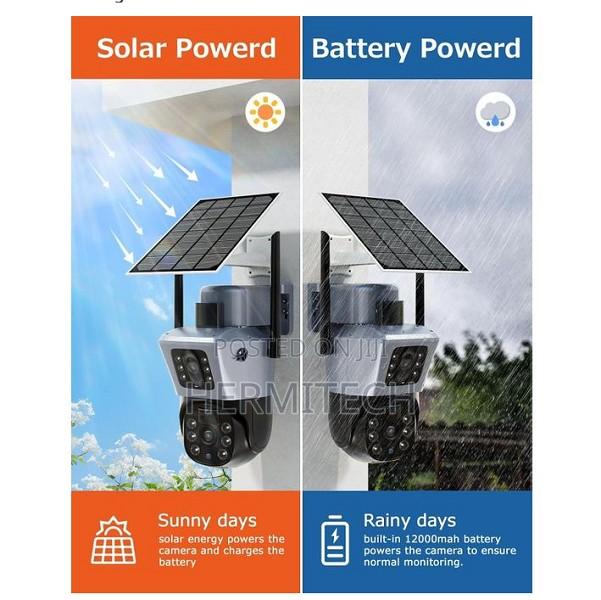 Dual Lens Surveillance Cameras Outdoor Wireless - thumbnail 2