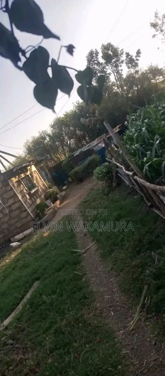 A 50 by 100 Plot Touching Mai Mahiu Naivasha Highway