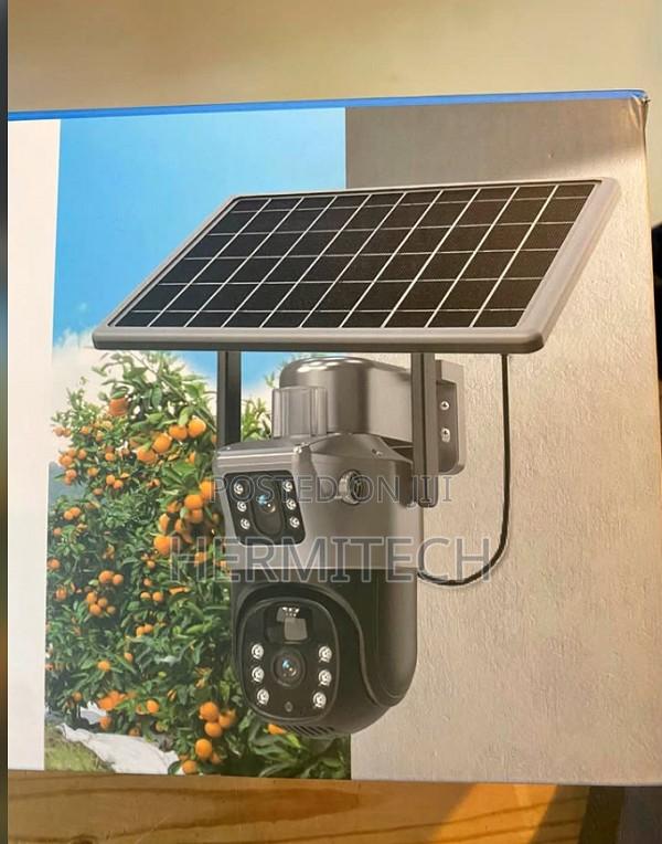 Wifi Security Camera Outdoor With Dual Lens, - thumbnail 2