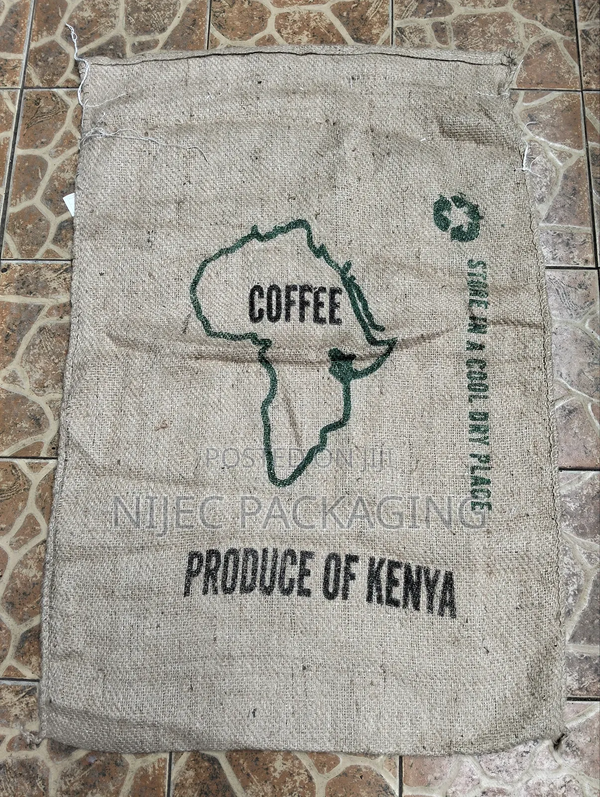 First Use Coffee Jute and Sisal Gunny Bags