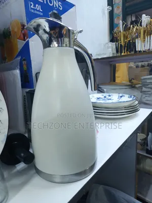 2.0 Litres Jp Vacuum Flask in Black and White