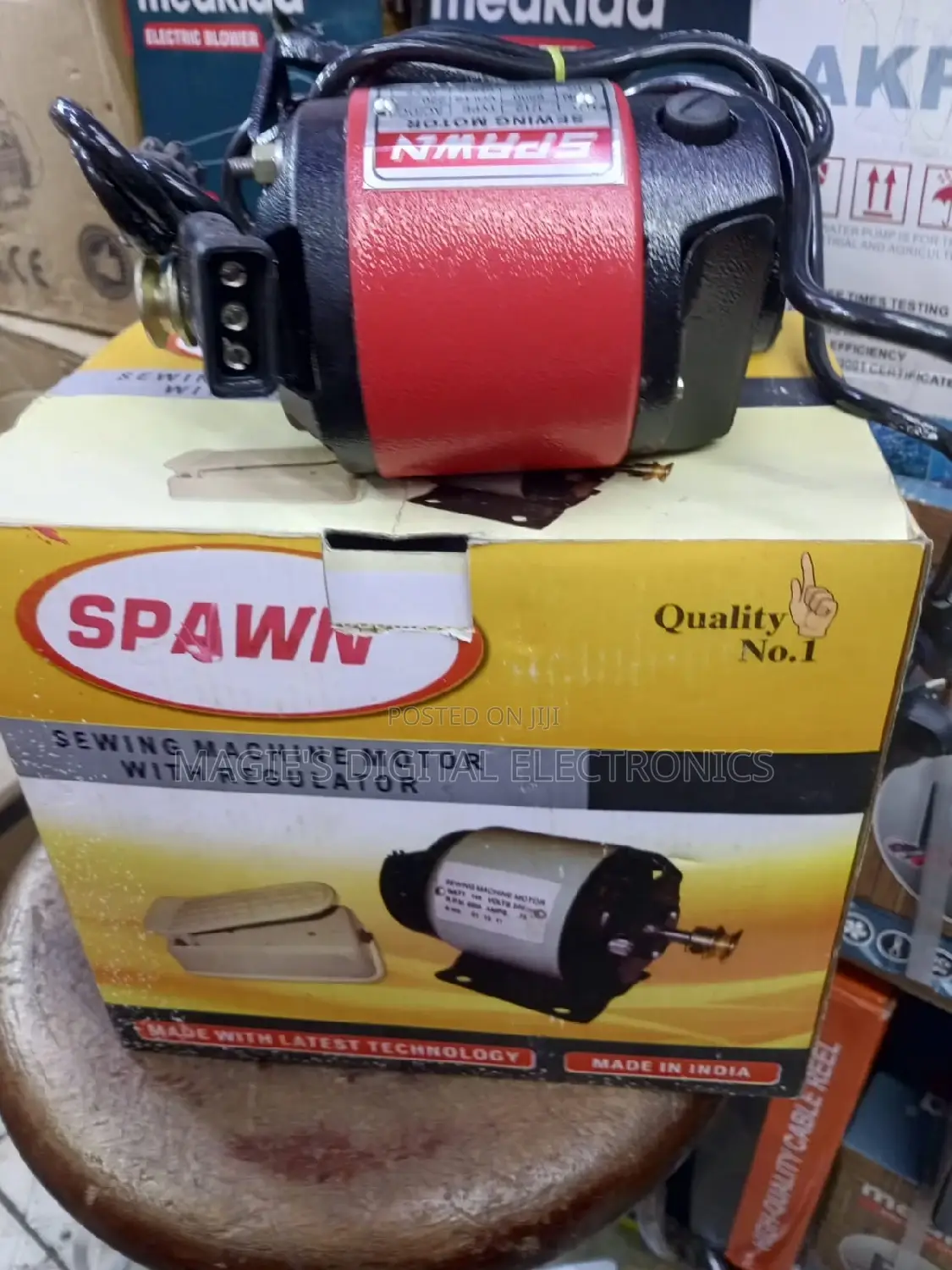Top Guarantee 1.5hp Spawn Sewing Motor