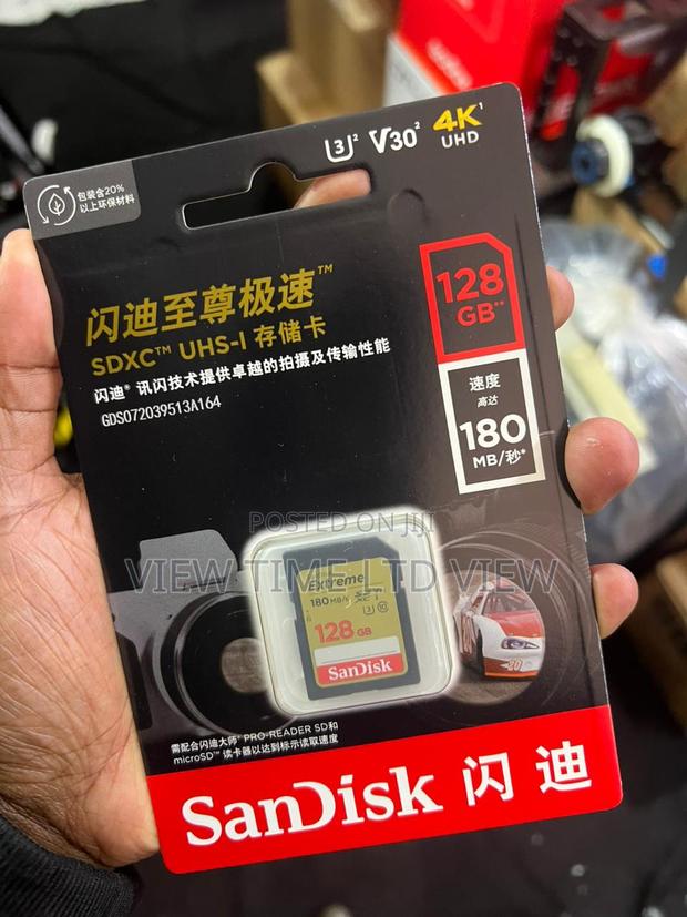 Sd Card 128gb Extreme 180mb/S