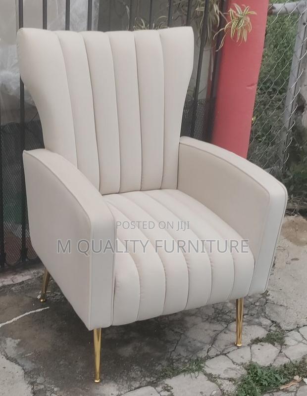 Pure White Modern King Chair