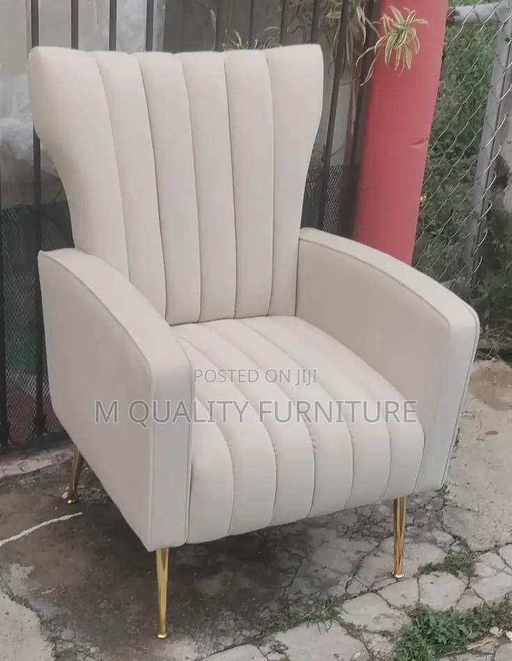 Pure White Modern King Chair