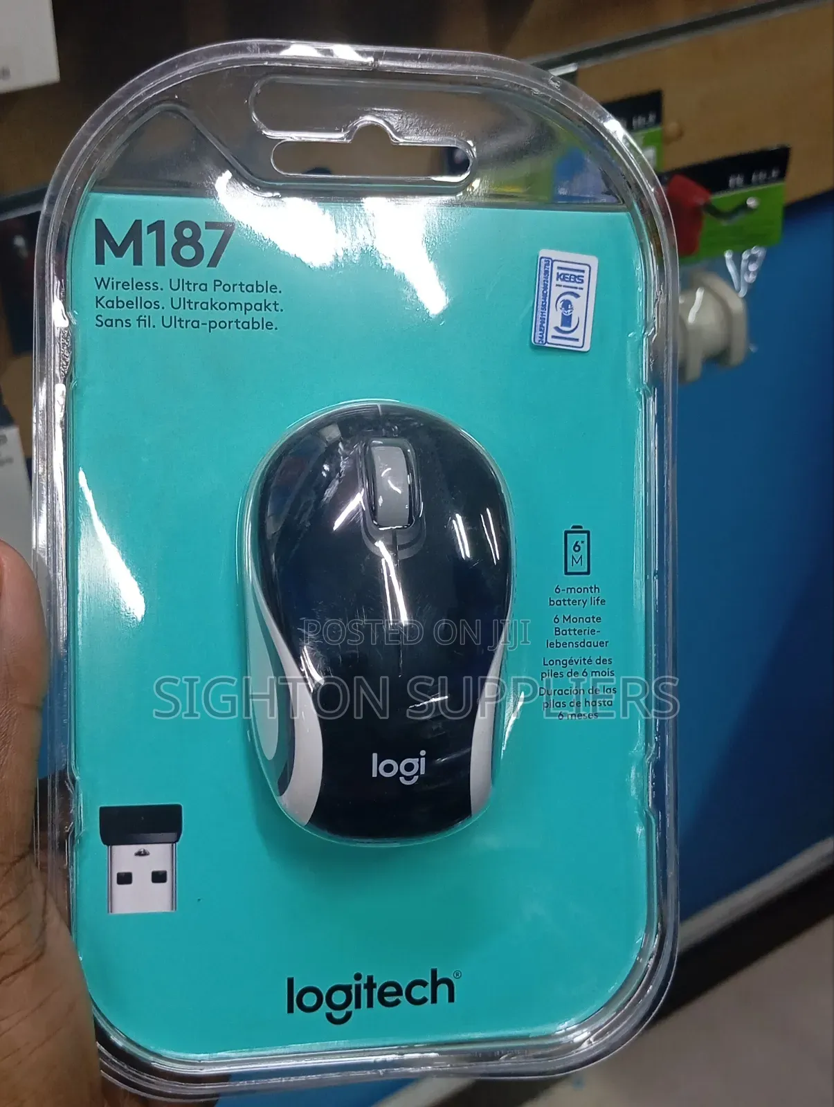M 187 Logitech Mouse