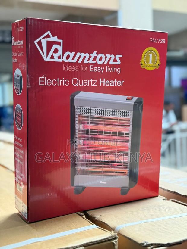 Ramtons Electric Quartz Heater Rm 729