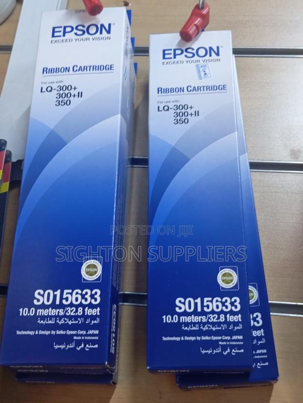 Epson Sidm Black Ribbon Cartridge for Lq-350/Lq-300