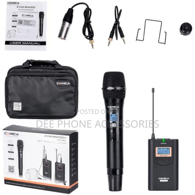 Comica Audio CVM Wm100h Camera Mount Wireless Handheld Mic - main view