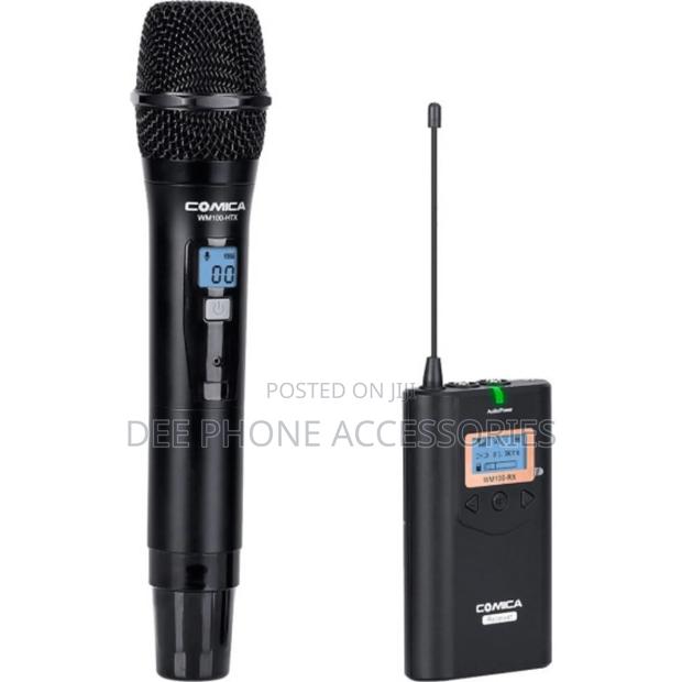 Comica Audio CVM Wm100h Camera Mount Wireless Handheld Mic - thumbnail 3