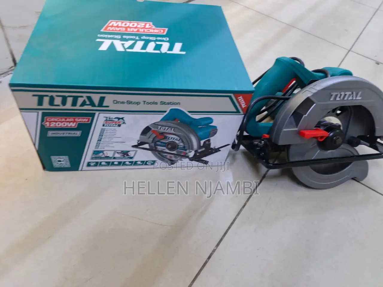 Total 7" 1200watts Circular Saw With 185mm Blade