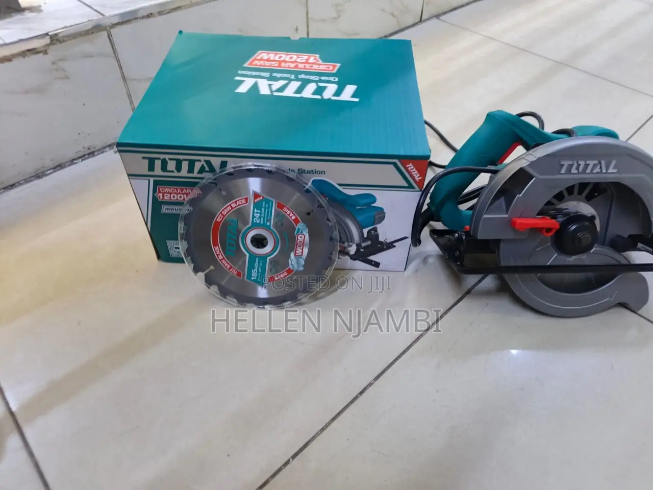 Total 7inch Circular Saw (1200w, 185mm Blade)