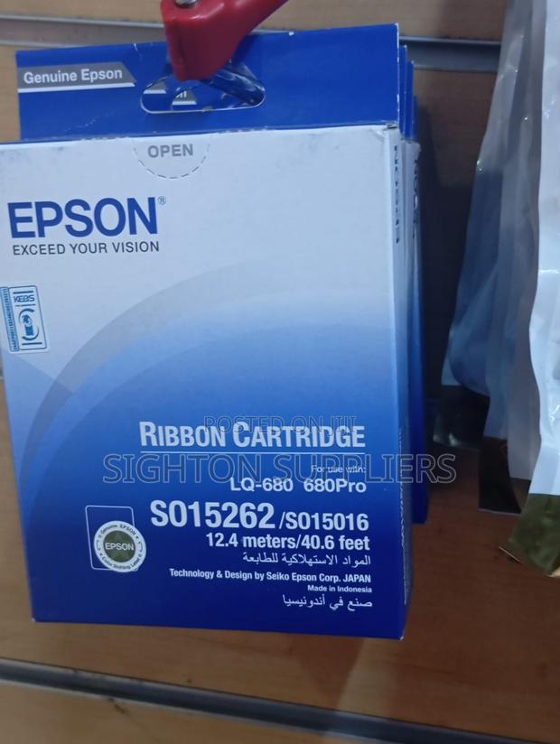 Epson Lq-680 Ribbon Cartridge – C13s015262