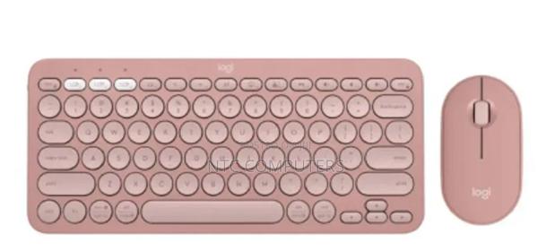 Logitech Pebble 2 Combo Wireless Keyboard and Mouse Rose