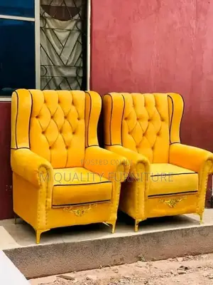 Yellow Eye Catching Armchairs