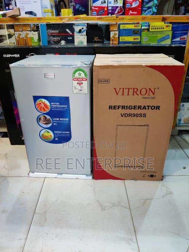 Brand New Vitron Single Door Fridge 90l - main view