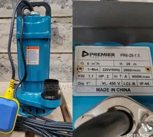 Premier 2hp Pump 450v Available