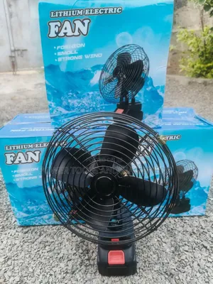 Portable Wireless Fan/Lithium Battery Cordless Desktop Fan