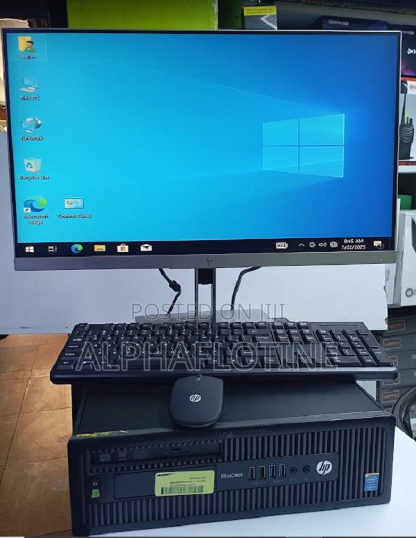 Desktop Computer HP EliteDesk 800 G3 4GB Intel Core I5 HDD 500GB