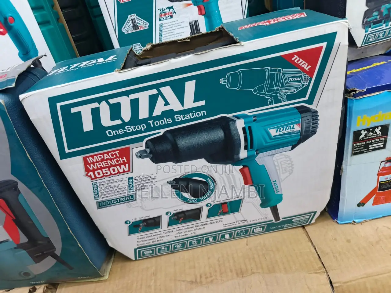Total 550nm Impact Wrench- 1050watts