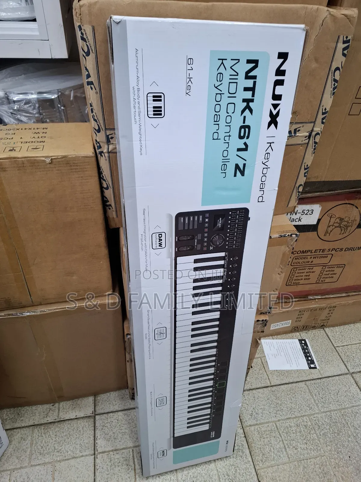 Nux NTK-61/Z Midi Keyboard
