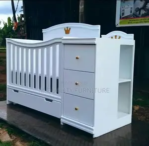 Unique Modern Bed for New Born With 3 Drawers