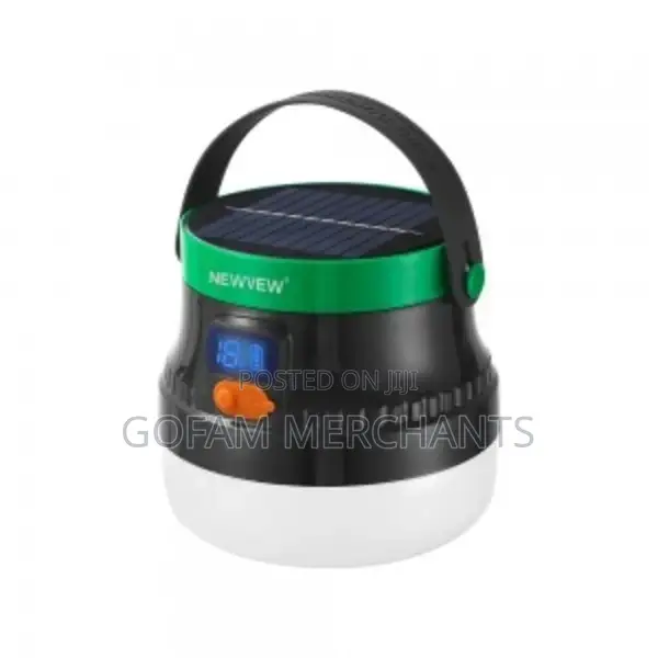 150w Led Solar Charging Lamp With Digital Display