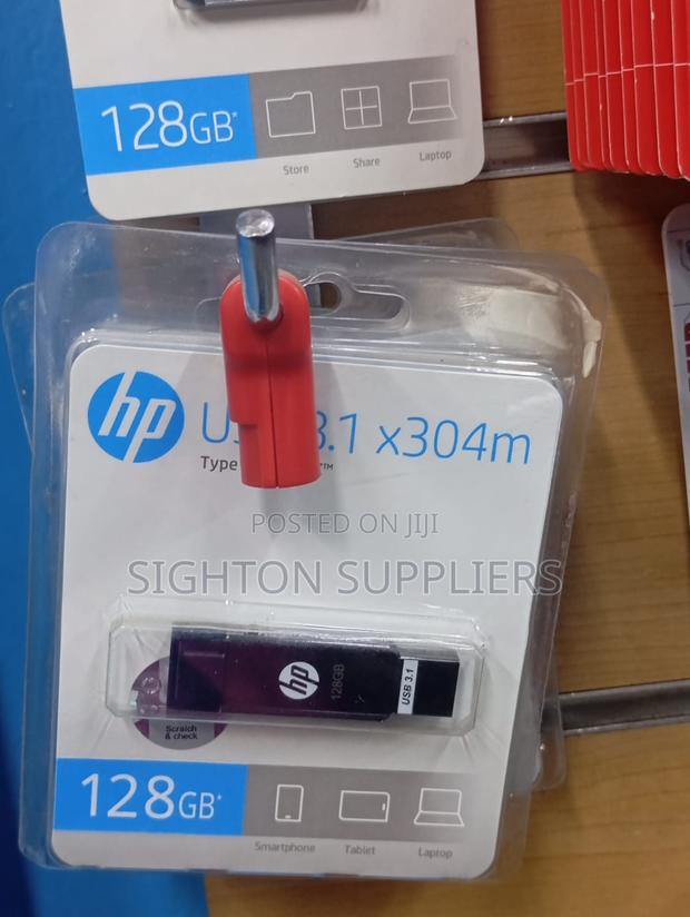 Hp X304m 128gb Usb 3.1 Type C Otg Flash Drive