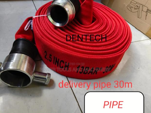 Heavy Duty Fire Fighter Hose With Coupling 2.5"X30m