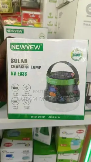 150w Led Solar Charging Lamp With Digital Display