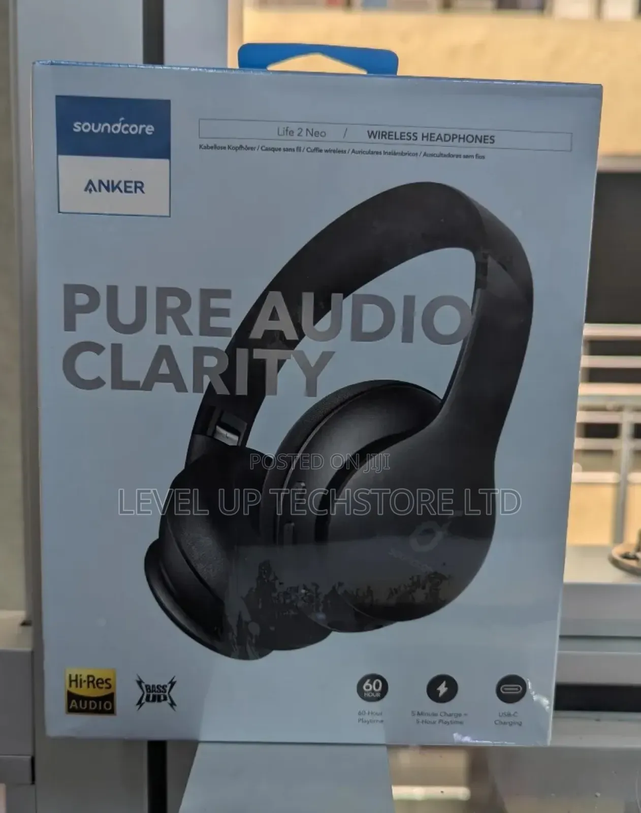 Soundcore Life 2 Neo Wireless, Bluetooth Headphones.