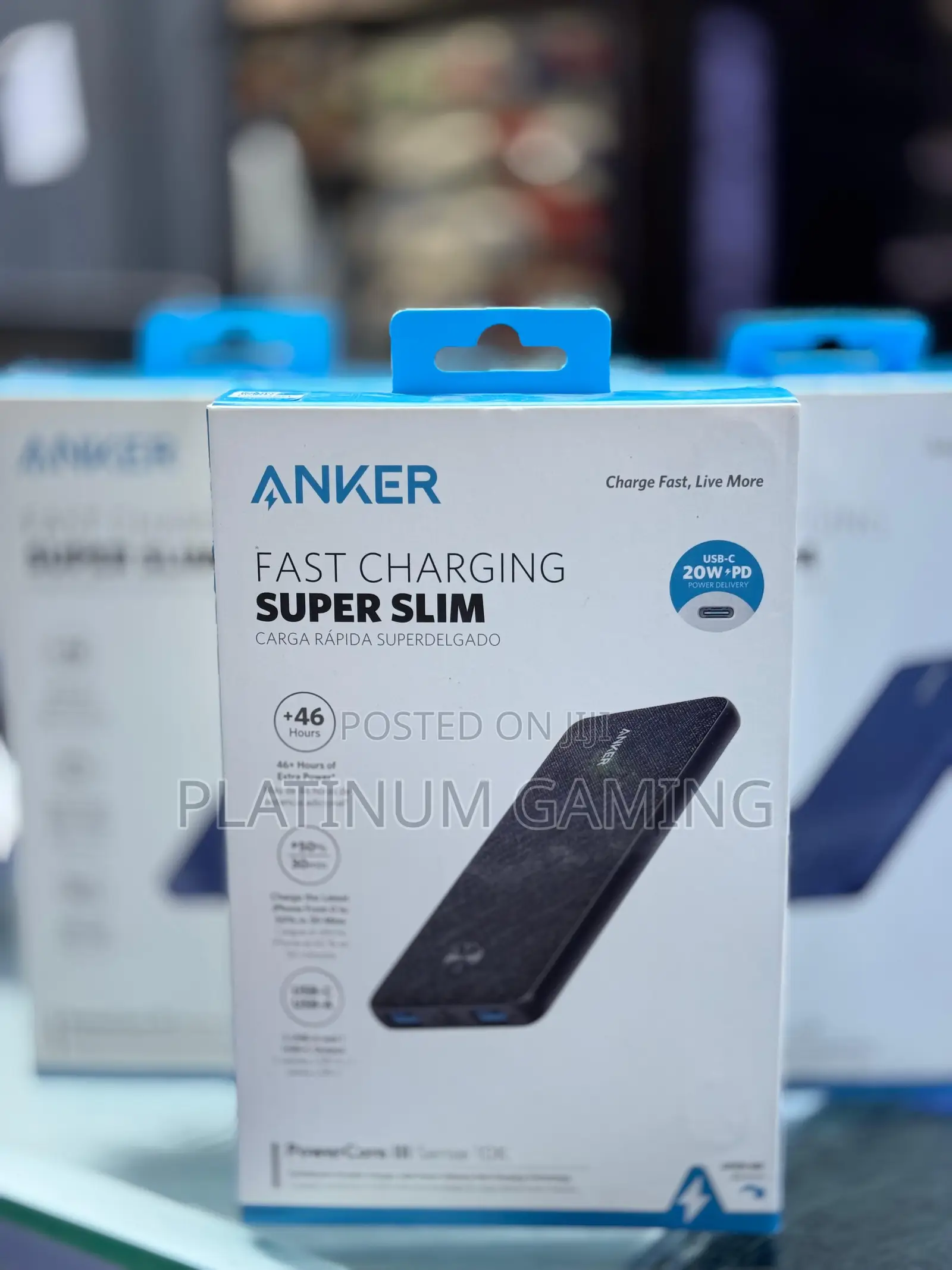 Anker Powercore Iii Sense 10k, 10000mah Usb-c 20w (Pd)