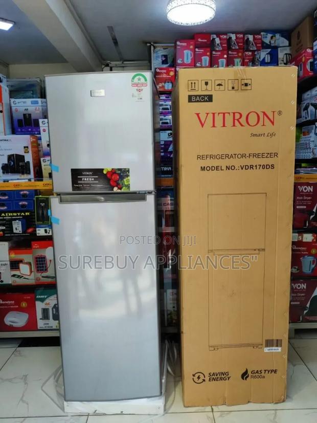 *Vitron 170litres Double Door Fridge - main view