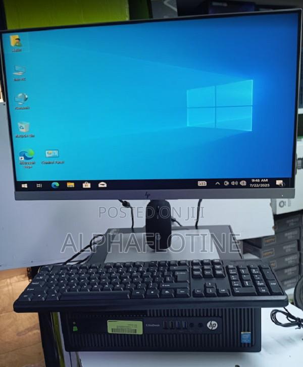 Desktop Computer HP EliteOne 800 4GB Intel Core I5 HDD+SSD 500GB - main view