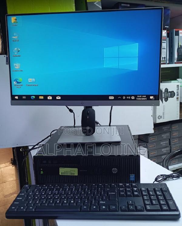 Desktop Computer HP EliteOne 800 4GB Intel Core I5 HDD+SSD 500GB - thumbnail 2