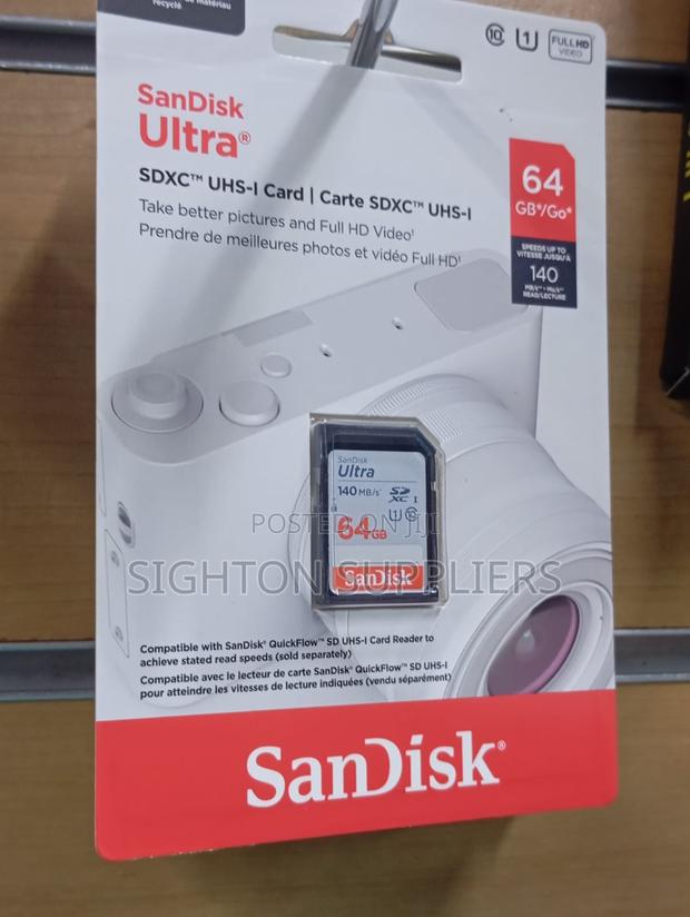 Sandisk 64gb Ultra Sd C-10 - main view