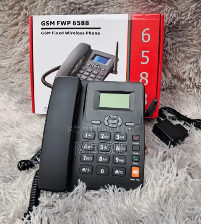 GSM Fixed Wireless Phone With Sim Card Slot