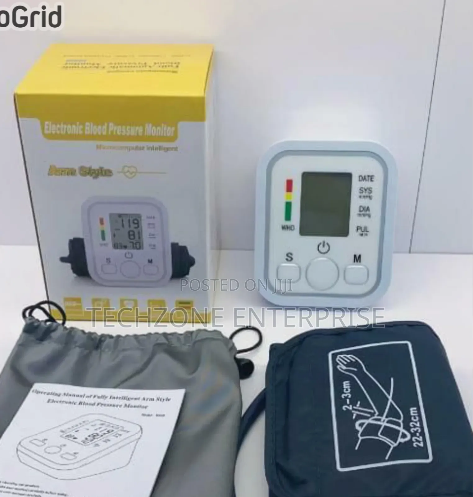 Electronic Blood Pressure Monitor - Arm Style
