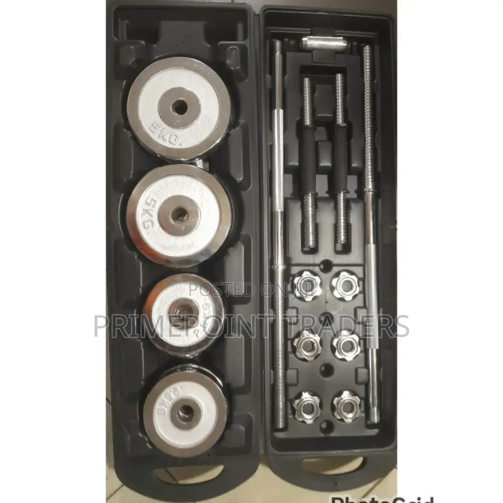 50kgs York Exercise Dumbbells Workout Set✓