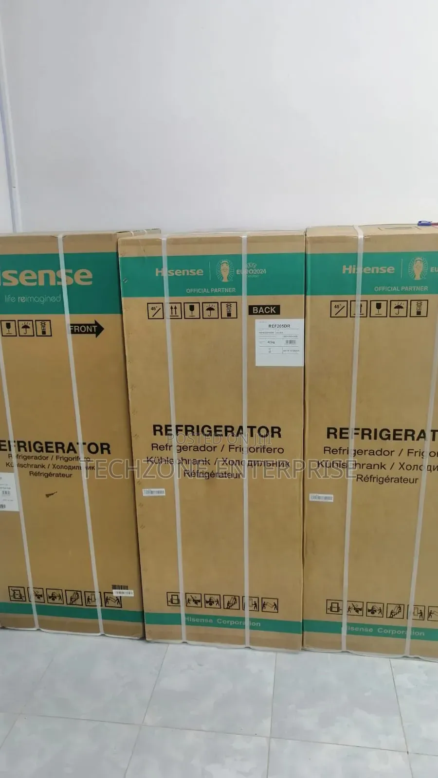 Hisense 154l Double Door Fridge Ref154dr With Low Noise,