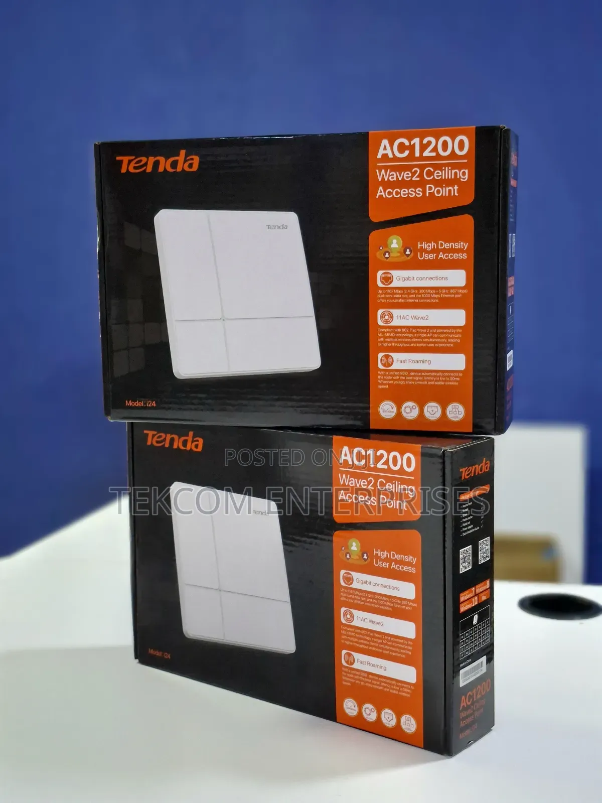 Tenda I24 Ac1200 Dual Band Wave 2 Poe Access Point \\ I24
