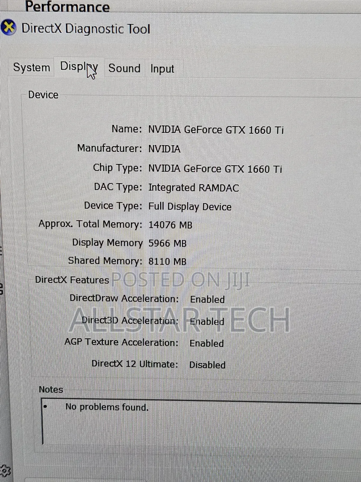 Laptop HP Omen 15-Dh002nr 16GB Intel Core I7 SSD 512GB