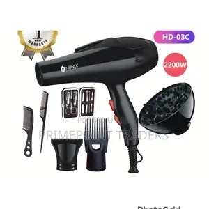 Nunix Hd-03c Commercial Blow Dry Hair Dryer✓